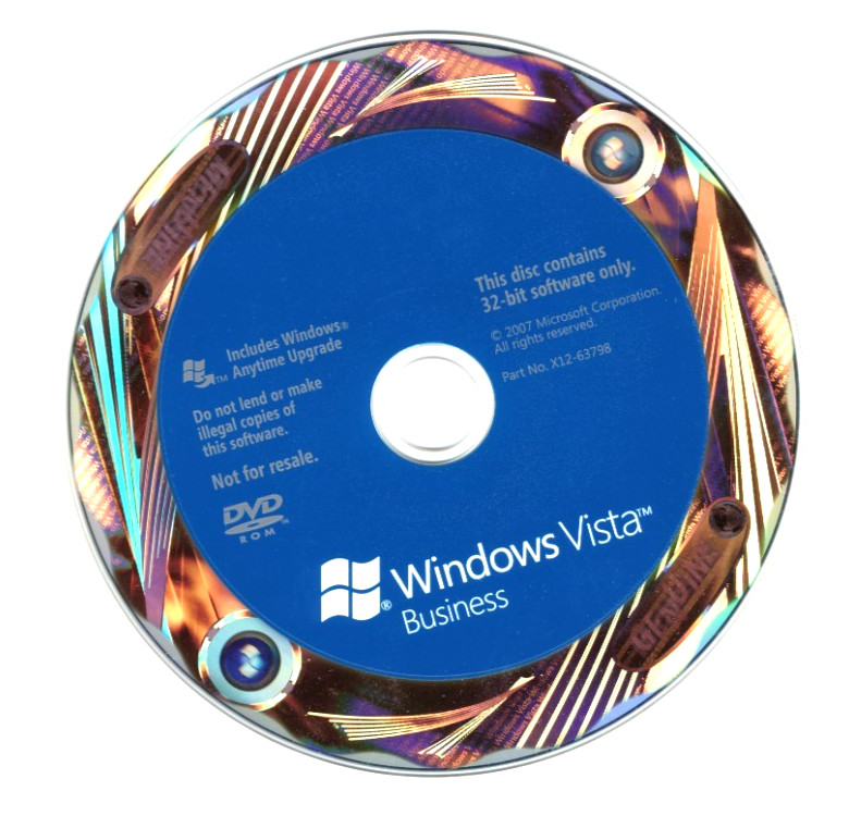 MS Windows Vista Business + Microsoft Office Pro 2007 Trial Launch Kit – 2xCD