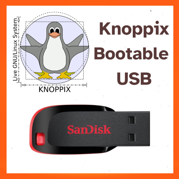 Knoppix Live Bootable USB – Original Linux Live System with Hardware Detection