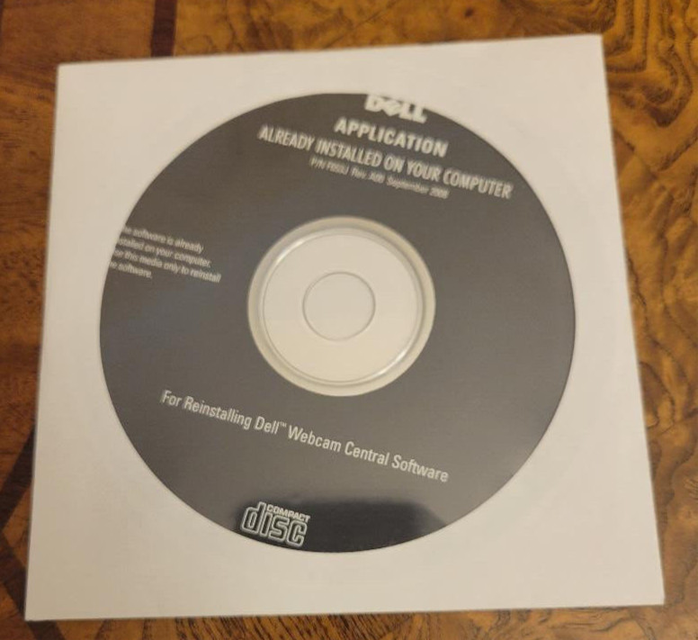 Dell Application Already Installed On Your Computer P/N 0F660J Rev. A00 9/2008