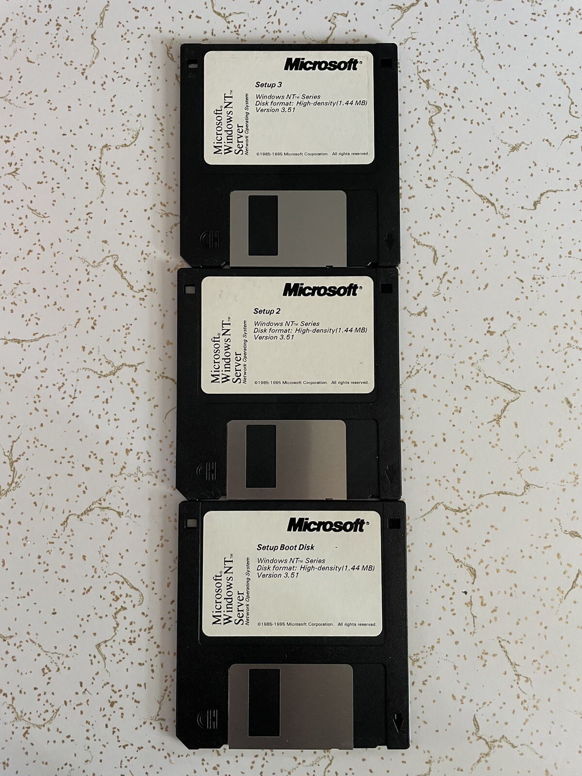 Microsoft Windows NT Server 3.51 Boot And Setup Disk 3.5 Inch Disk
