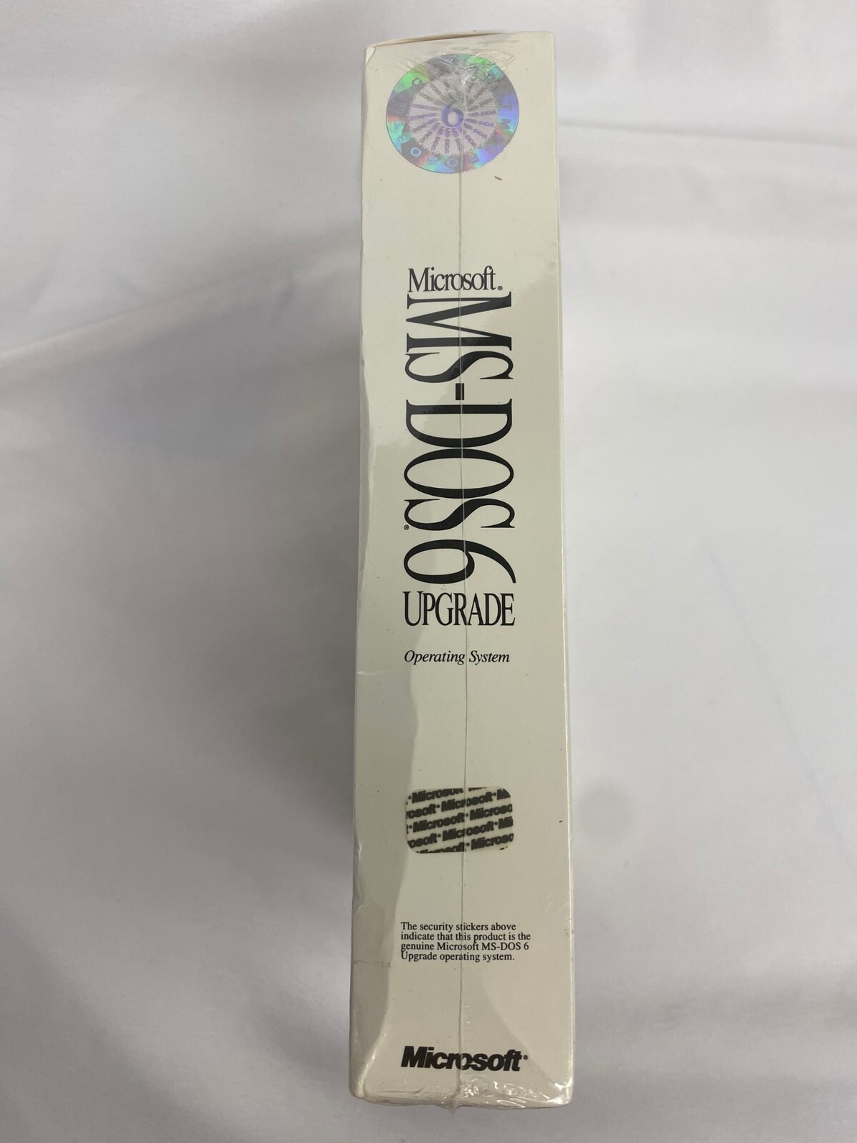 Microsoft MS-DOS6 Operating System Upgrade on 3.5 disk