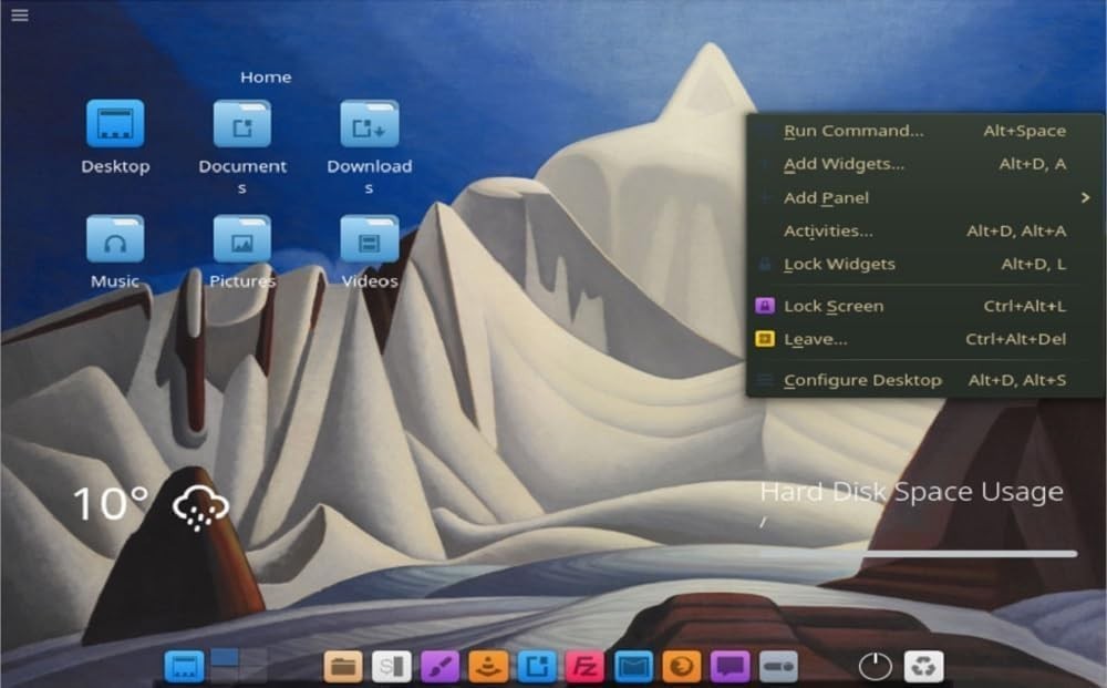 Latest New Release Blue Star BlueStar Linux OS Operating System for PC on DVD