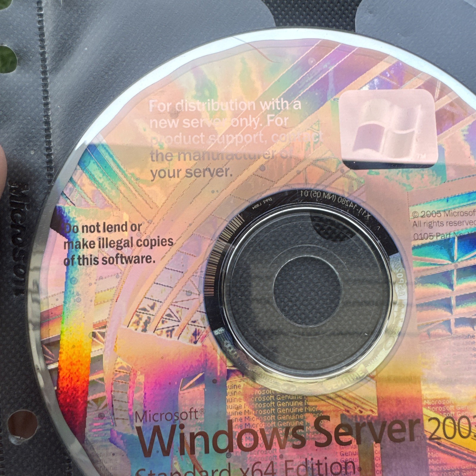 Windows Server 2003 R2 SP2 Standard X64 Edition – COA Not Included!!!!