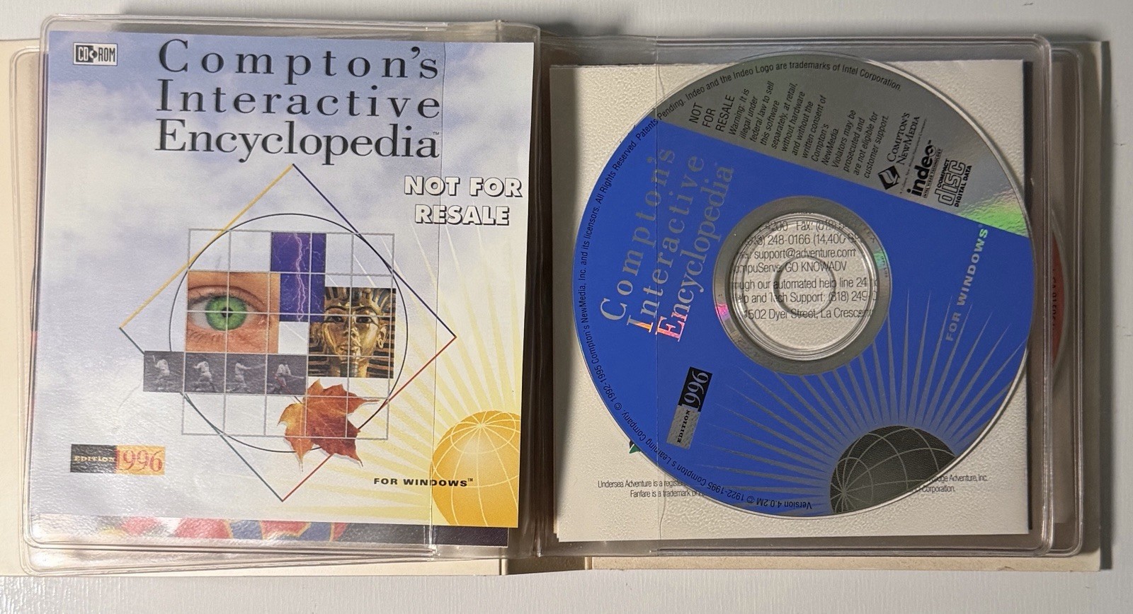 Vintage 90s – IBM Aptiva Windows 95 OEM Software Collection – with Case