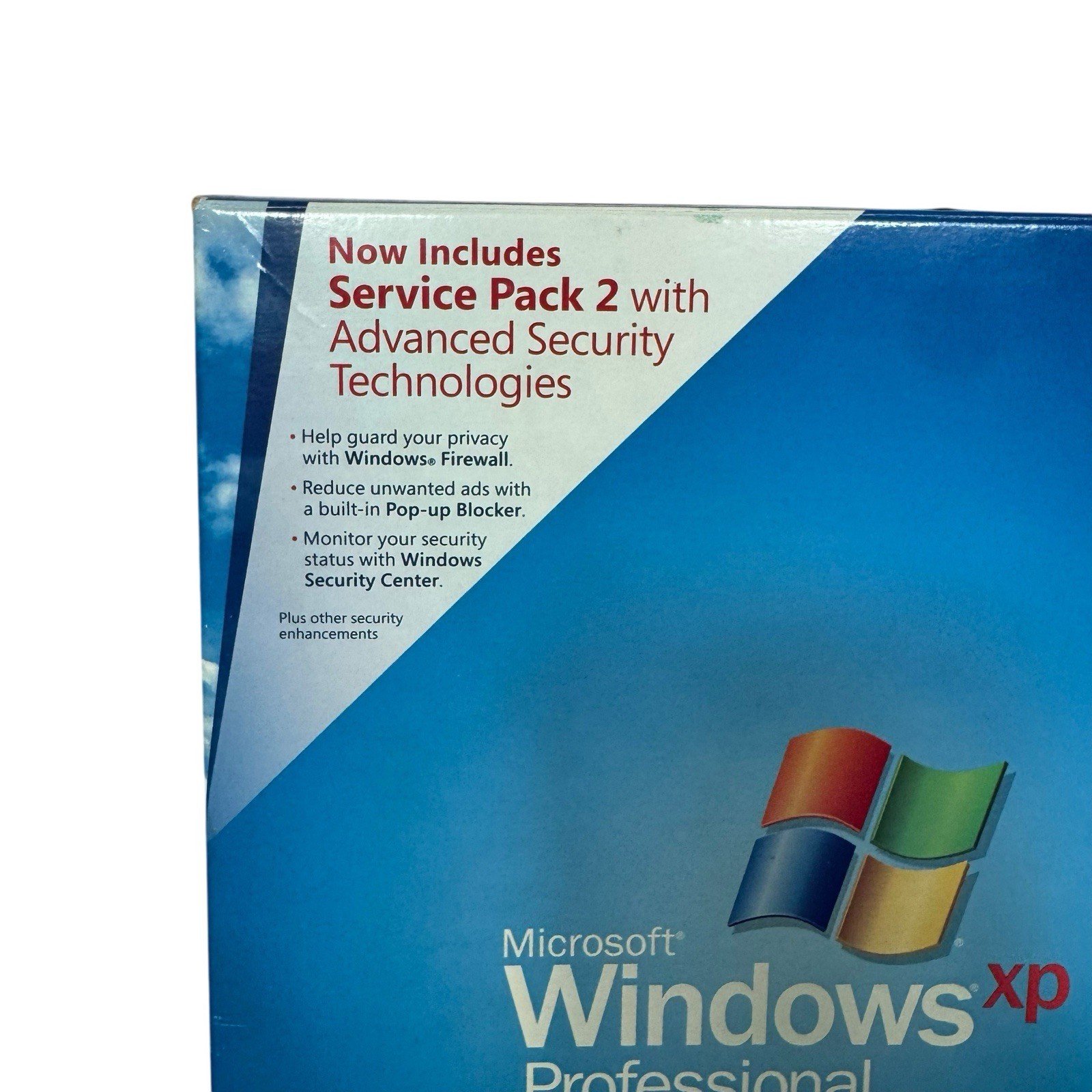Microsoft Windows XP Professional Service Pack 2 Upgrade Full Retail Box English
