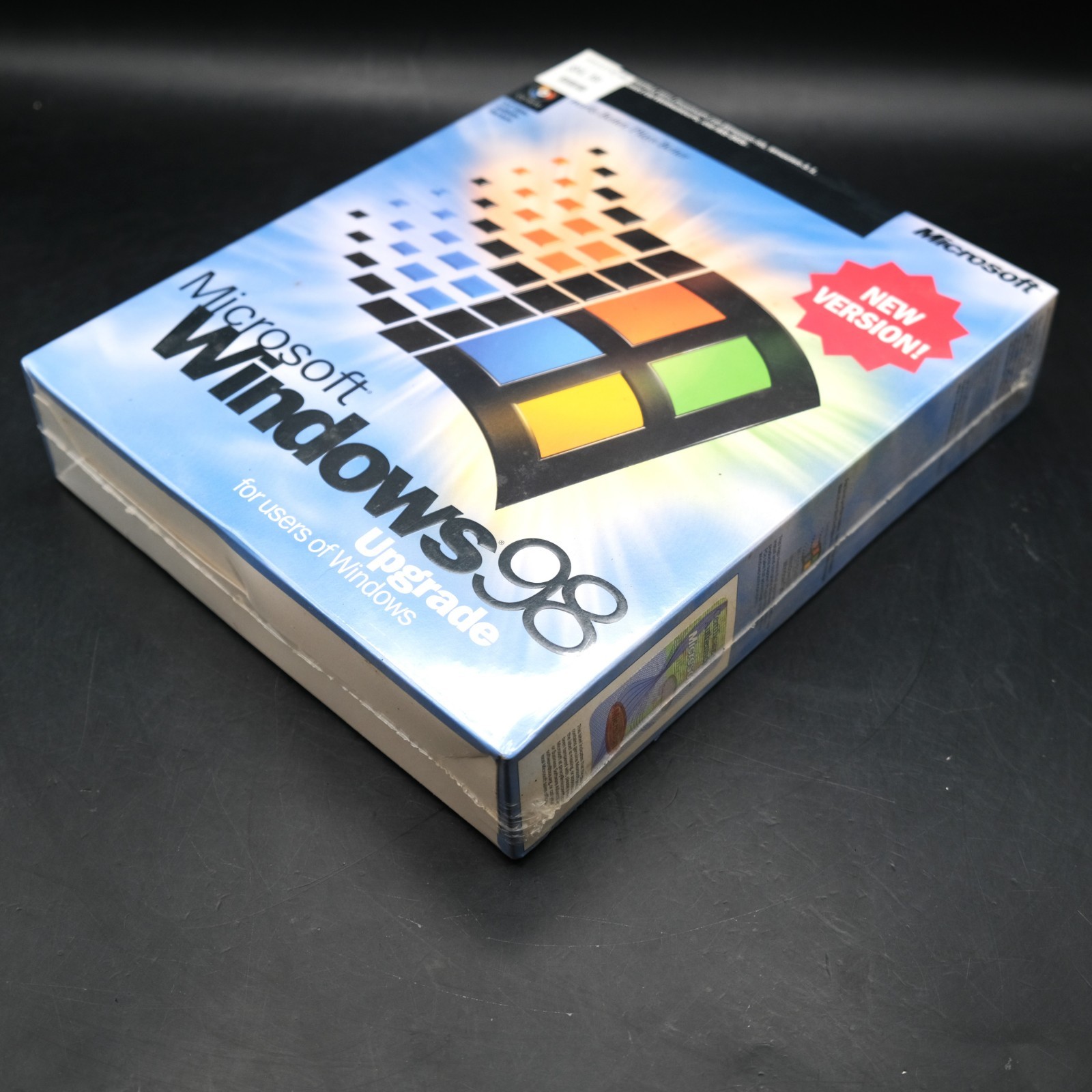 NEW MINT Microsoft Windows 98 Upgrade (New Version) Factory Sealed