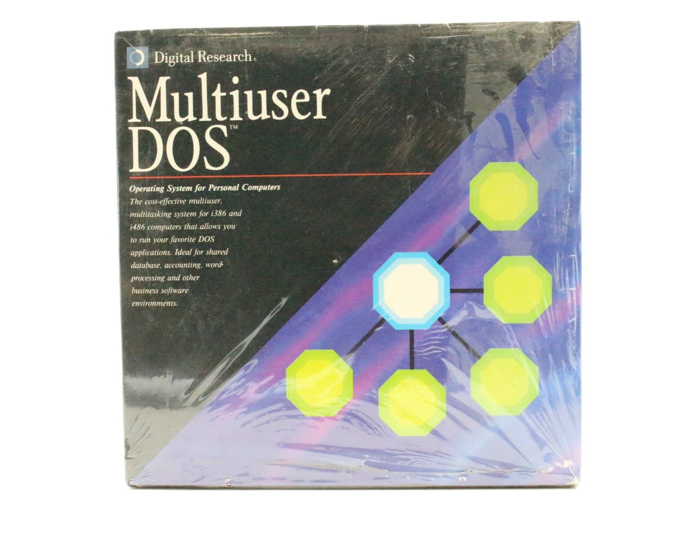DR DOS OPERATING SYSTEM OS Digital Research Rare RETAIL BIG BOX SEALED Retro