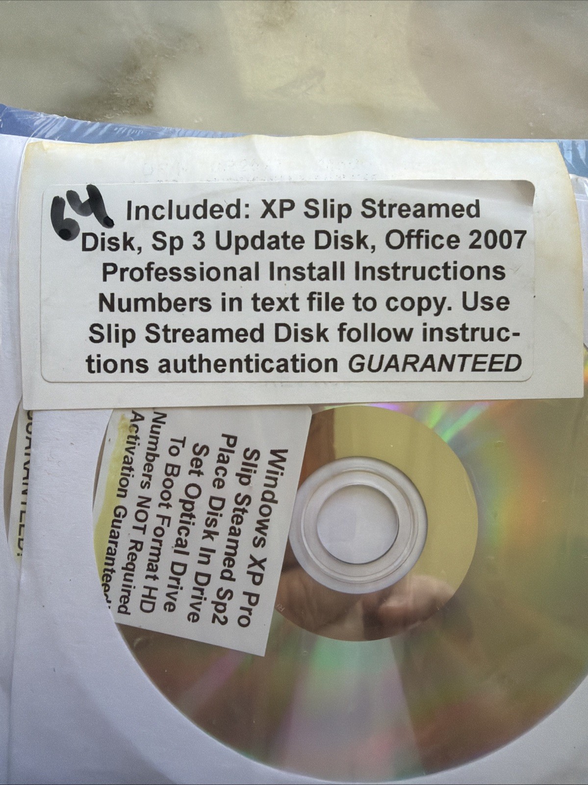 Microsoft Windows XP Pro 64 SP2 & Office 2007 Pro