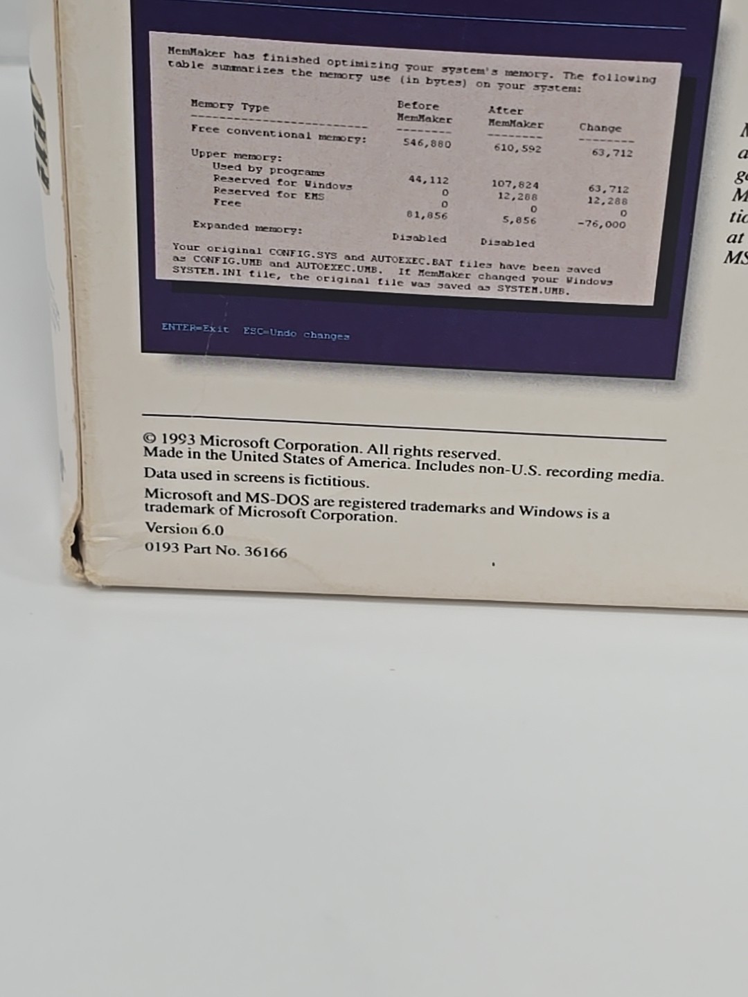 Vintage Microsoft MS-DOS 6.0 Upgrade Operating System 3.5″ Discs + 5.25″ Floppys