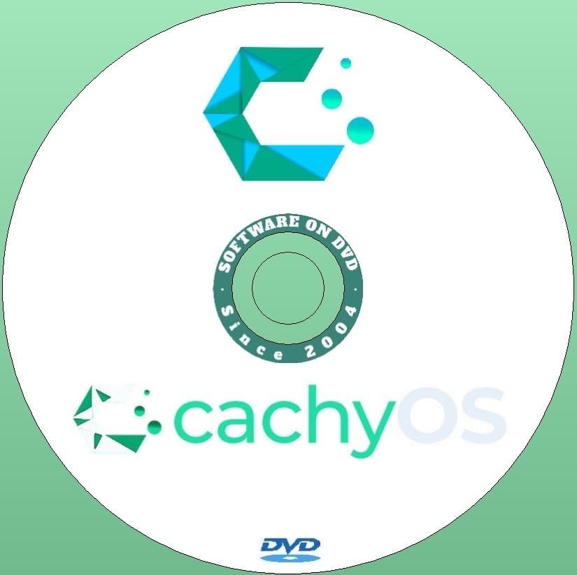 Latest New Release Cachy CachyOS Linux OS Safe Operating System for PC on DVD
