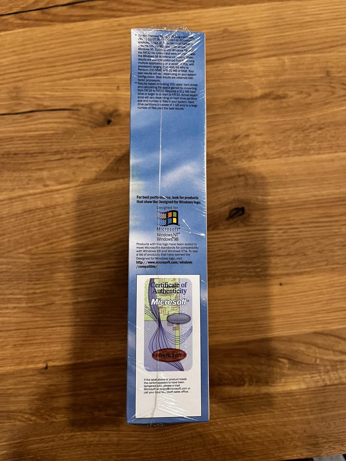 SEALED Microsoft Windows 98 SE Second Edition Full Edition Refresh 2 Intl. Win98