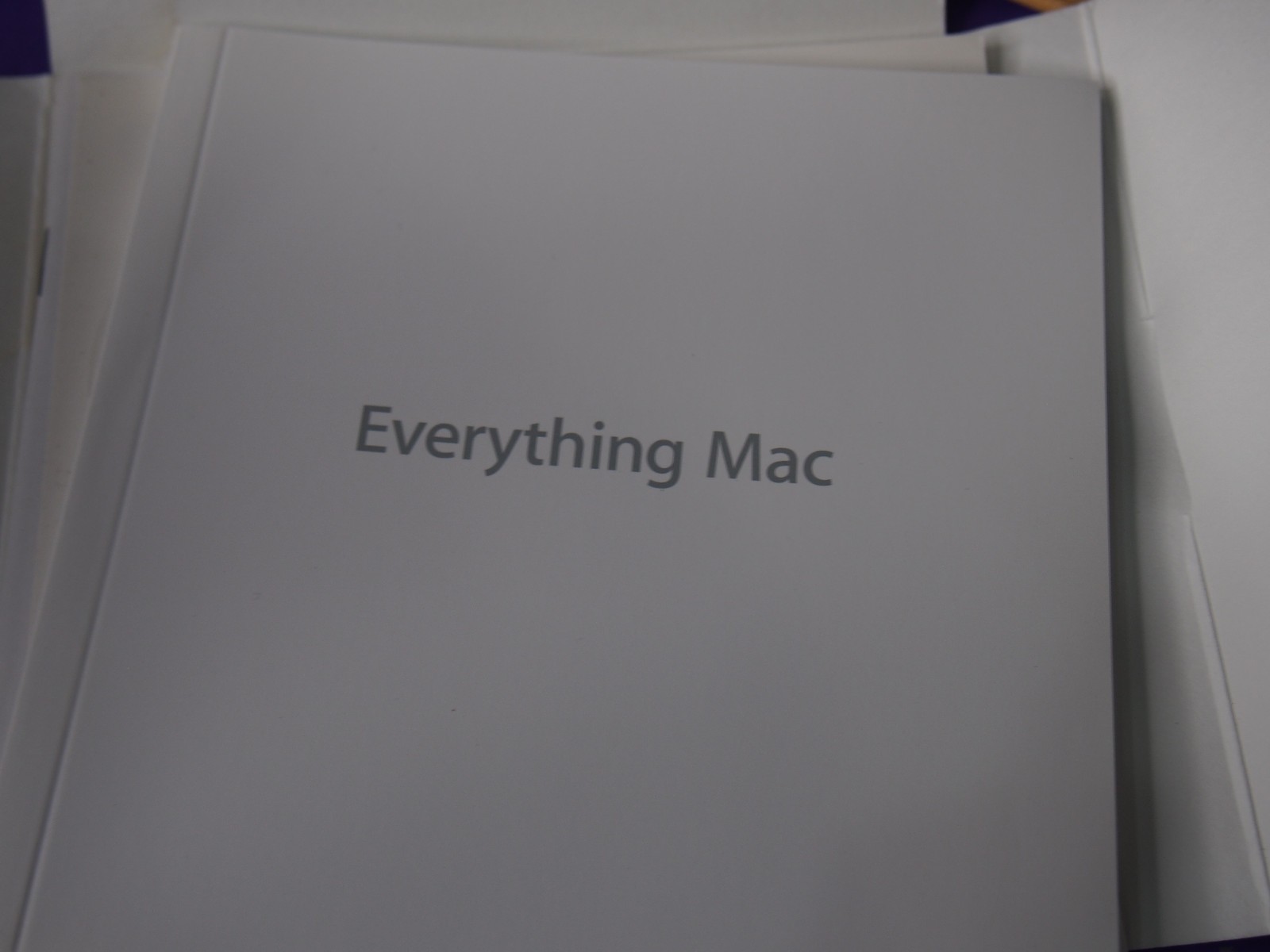 Mac Computers OS X Install Disc 1 & 2 Version 10.5.4 2008 Model 3A152