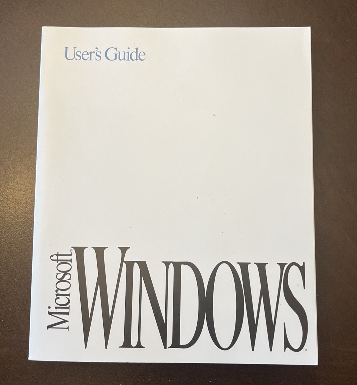 Microsoft Windows 3.1 On 6 3.5″ Floppy Disks With User’s Guide Manual