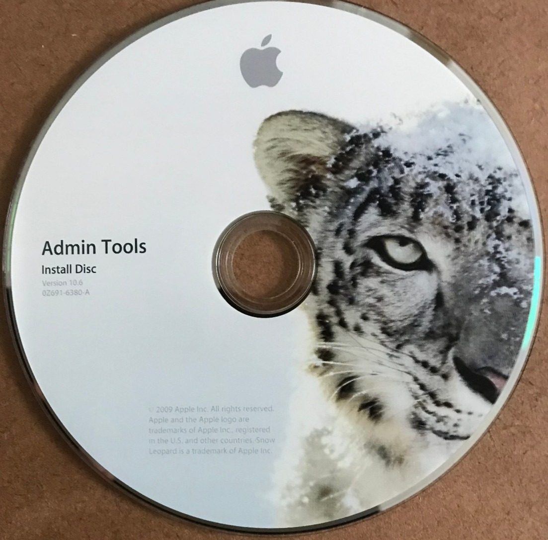 Apple Mac OS X Server 10.6 Snow Leopard Unlimited Clients w/OS 10.6.8 ComboUpd.
