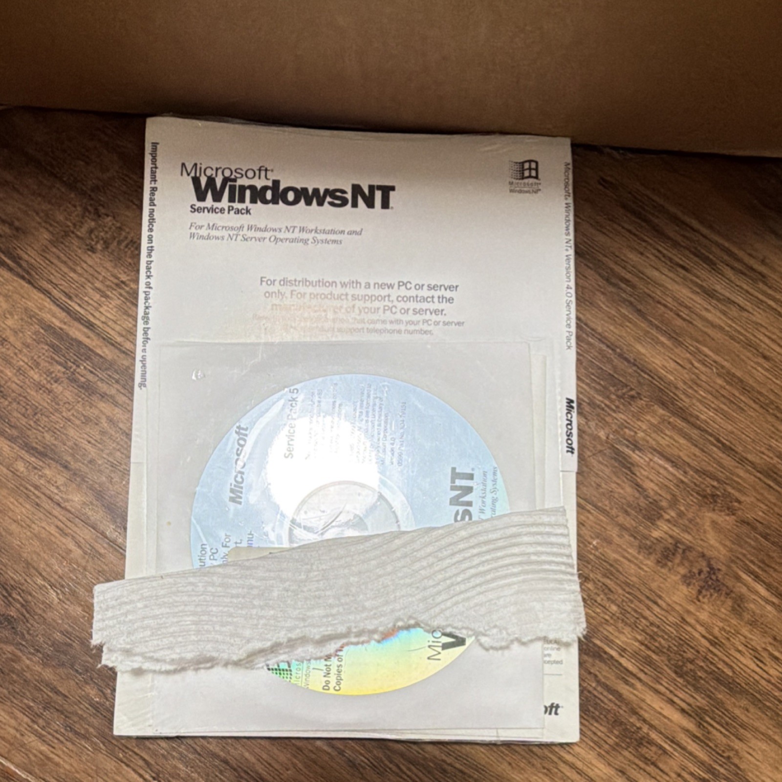 Microsoft Windows NT Workstation Service Pack Dell