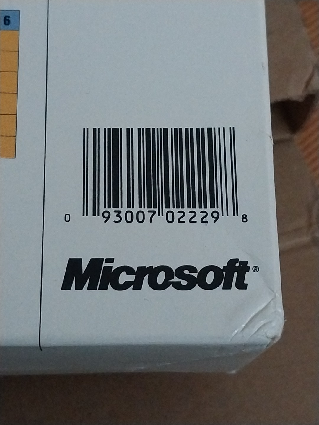 Microsoft MS-DOS 6 Upgrade. Vintage, New Sealed Retail pkg. 3.5″ disks.