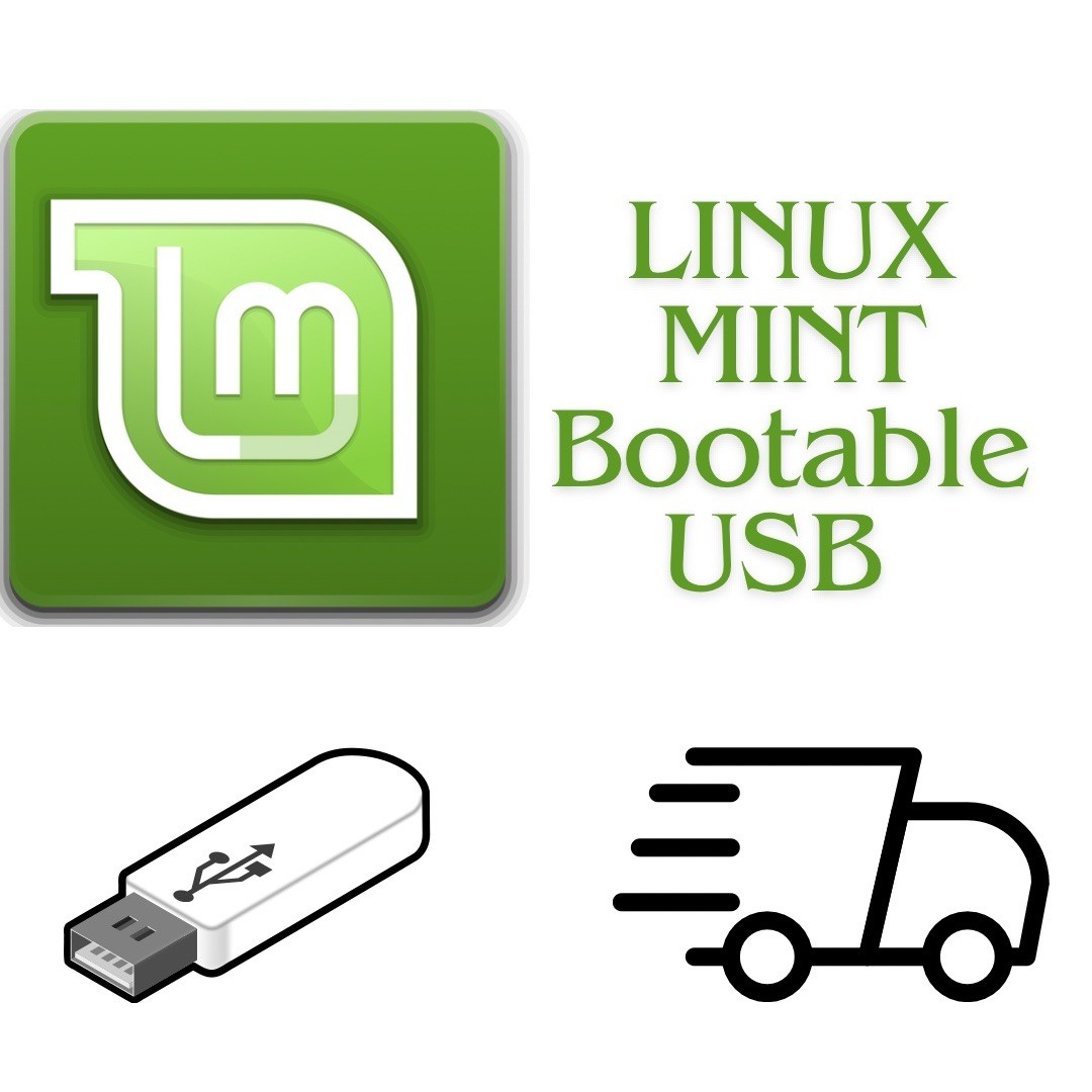 Linux Mint Latest Cinnamon LMDE 7 64bit BOOTABLE LIVE USB