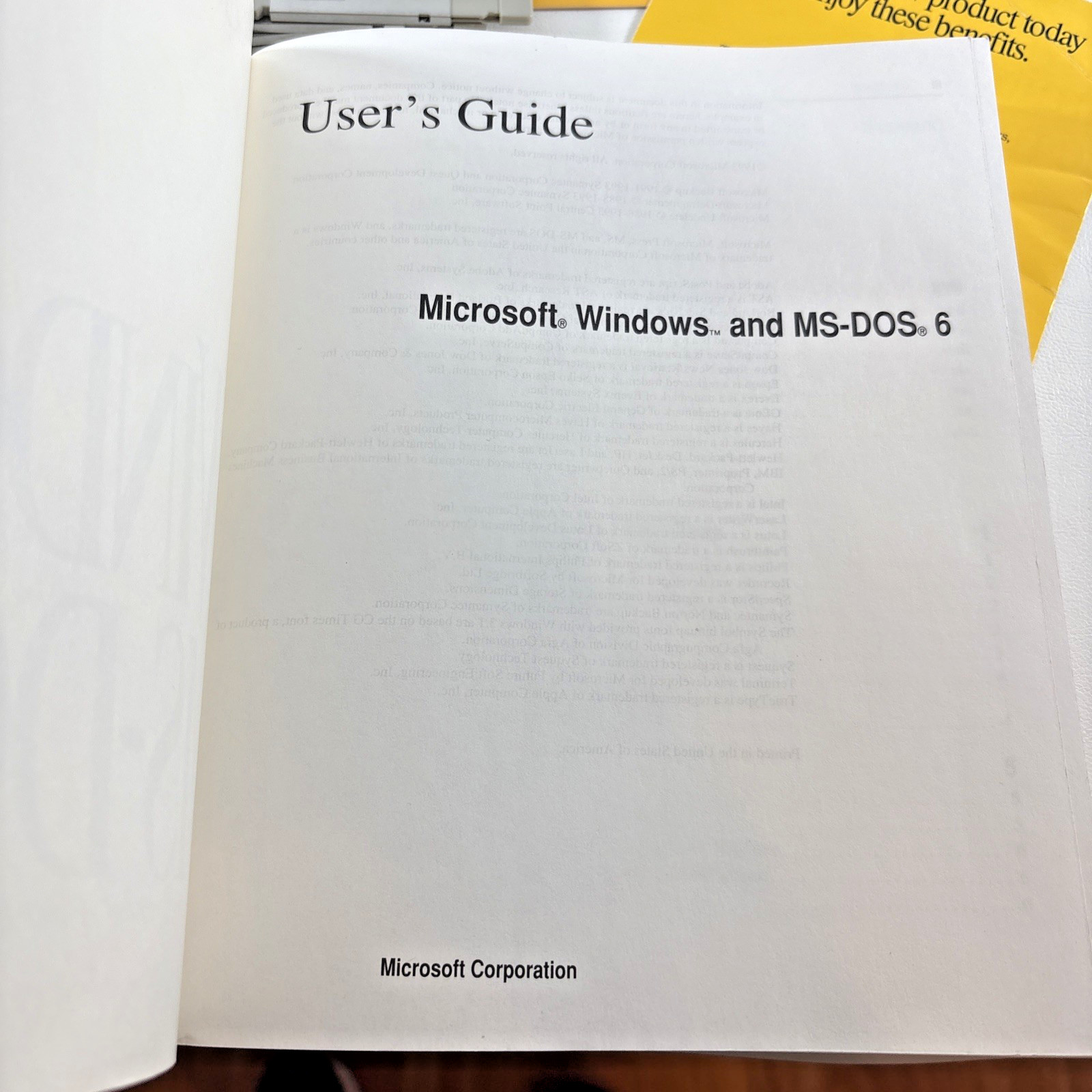 Windows 3.1 & MS-DOS 6.22 User Guides w/DISKS & Certificates of Authenticity