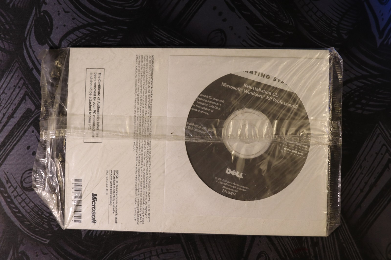 Microsoft Windows XP Professional Version 2002 OEM Dell Sealed Recovery CD New