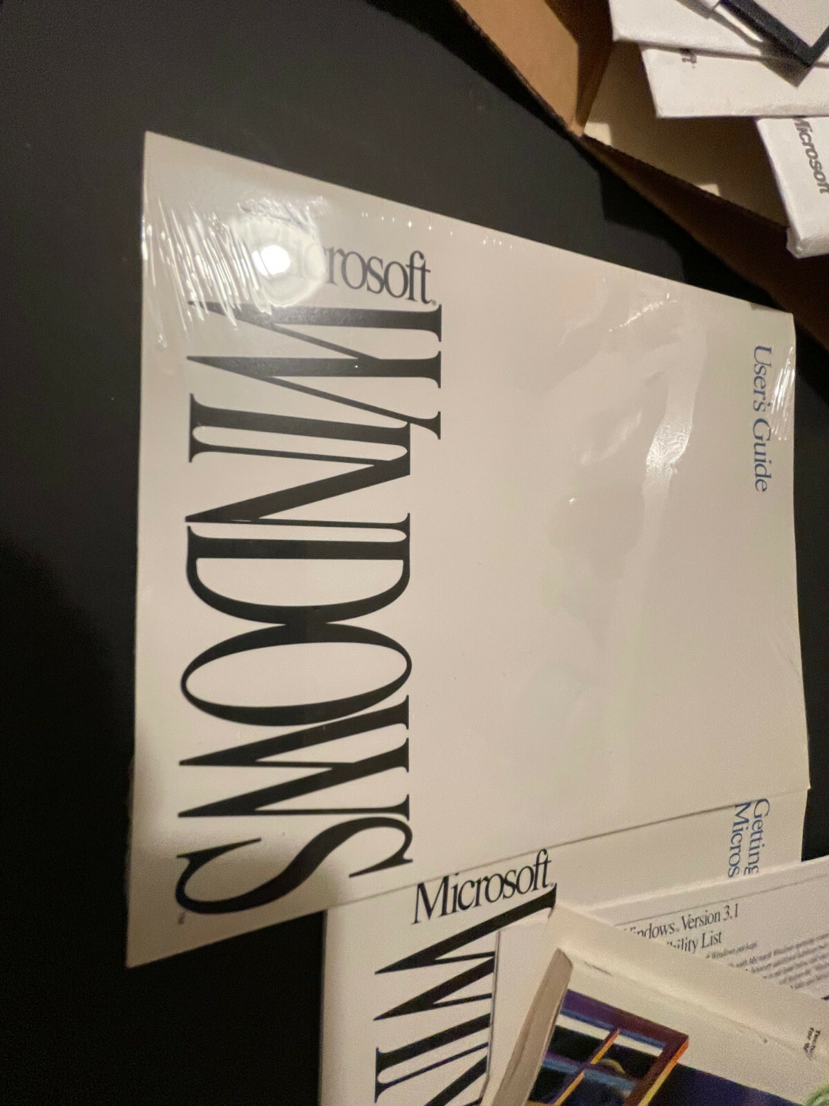 MICROSOFT WINDOWS V3.10 MANUAL 5.25″ DISKETTES COLLECTIBLE 050-030-620 LAST ONE
