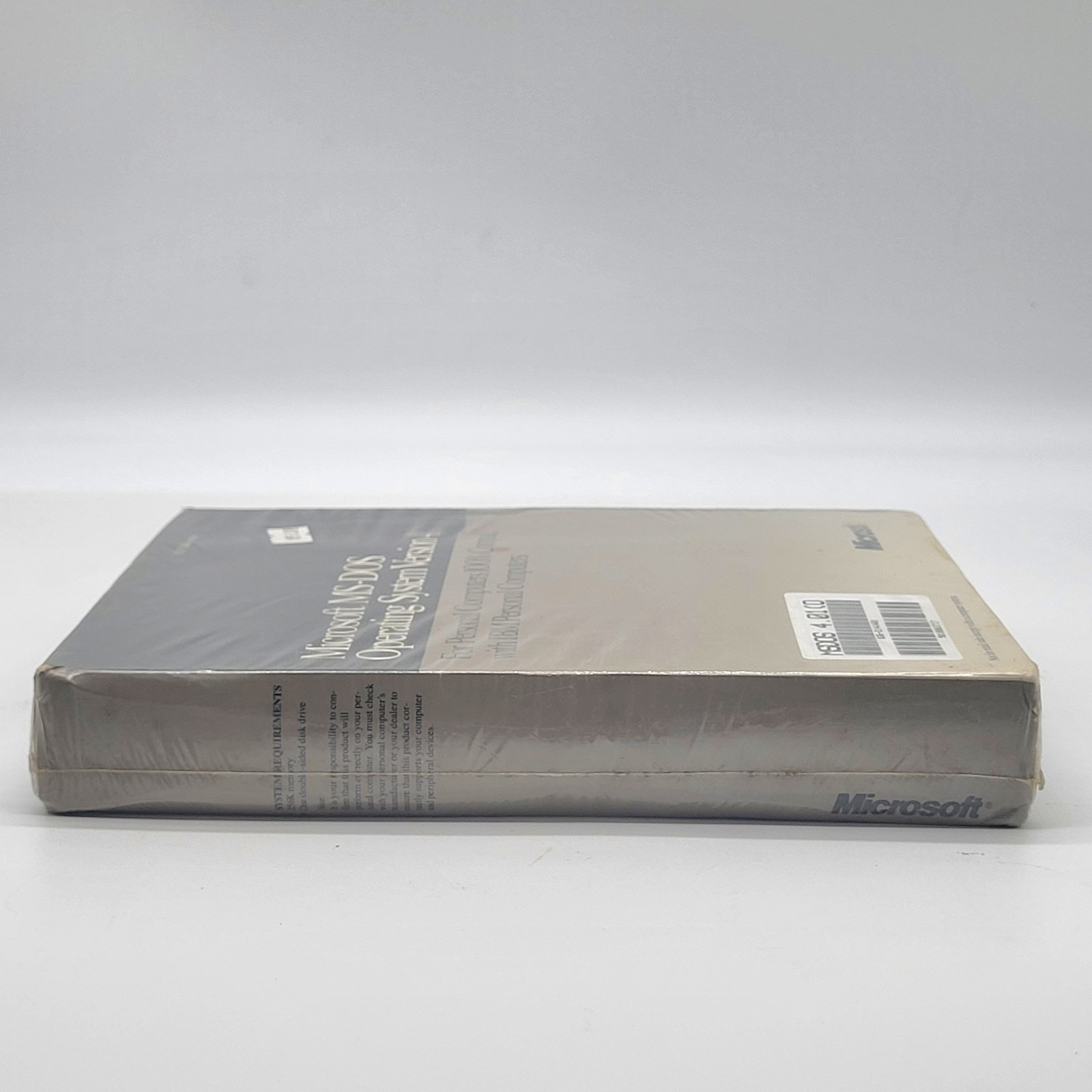 Microsoft MS-DOS 4.01 Retail 5.25″ Floppy Disk IBM PC Factory Sealed