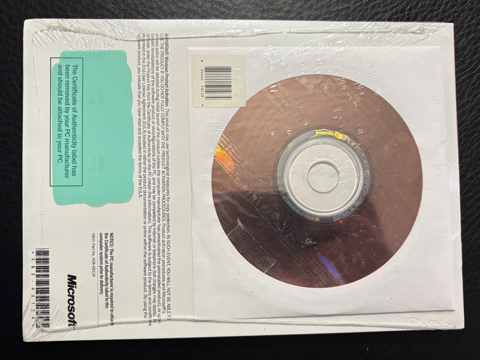 New Microsoft Windows XP Professional Full Version 2002 – Sealed Not OEM Specfic