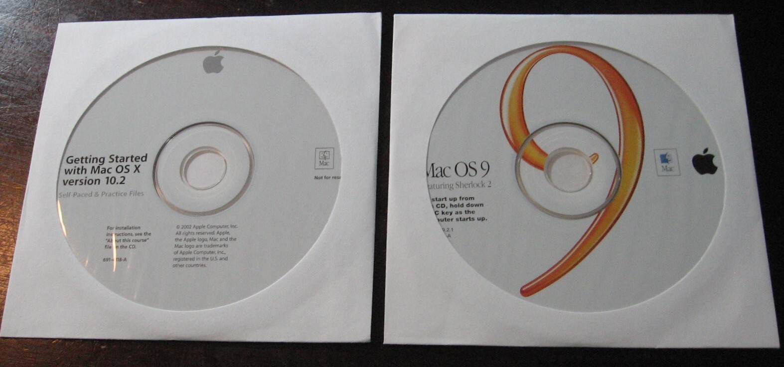 Mac OS X v10.2 Jaguar Bundle Install discs and Instruction booklet FREE SHIPPING
