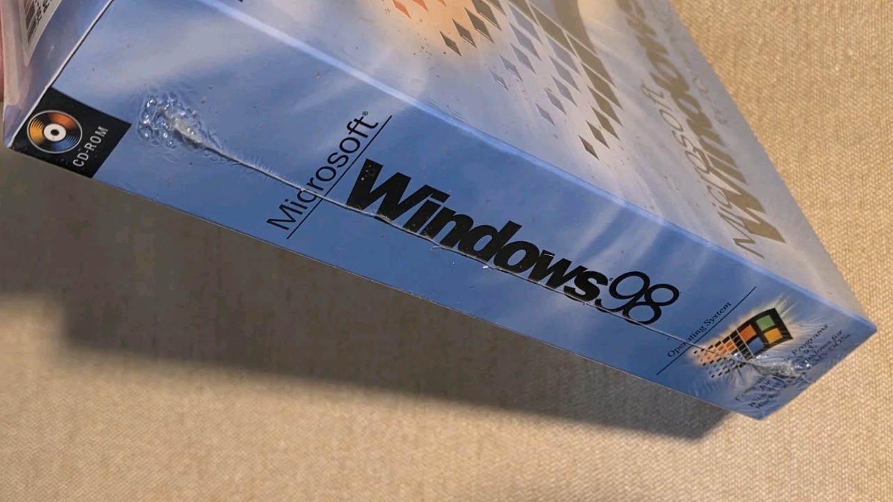 🔥 Windows 98 2nd Ed. (SE) – NIB– Factory Sealed • Vintage Microsoft OS • Rare