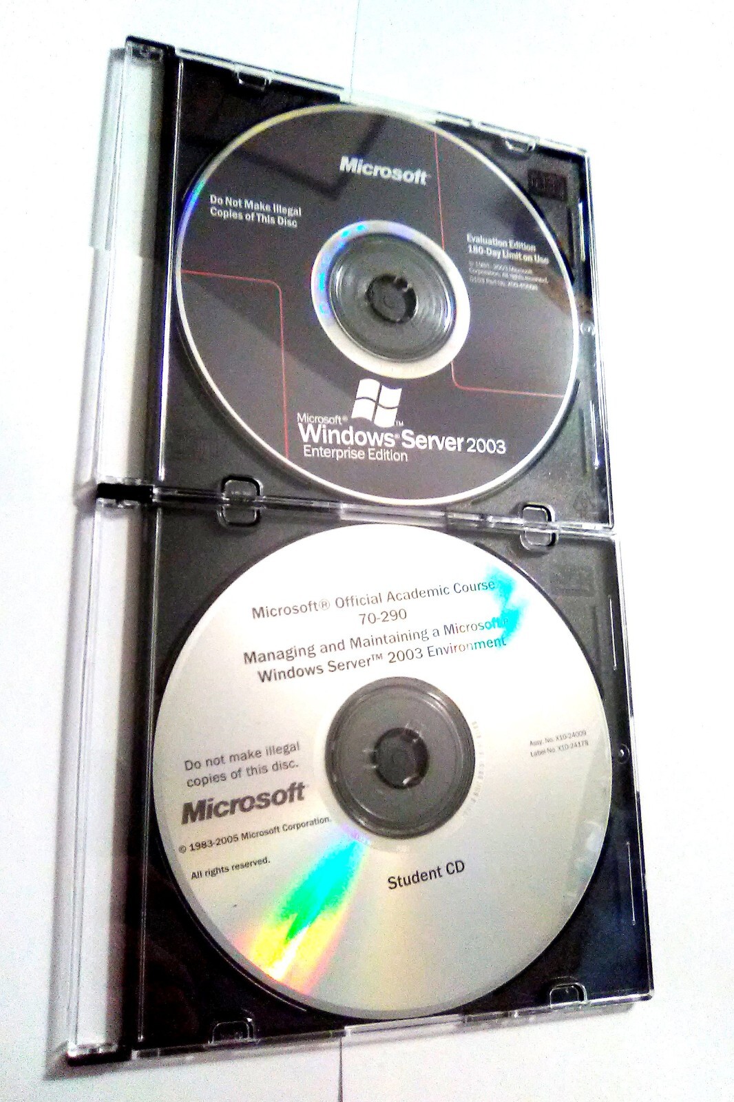 Microsoft Windows Server 2003 Enterprise Edition Student CD