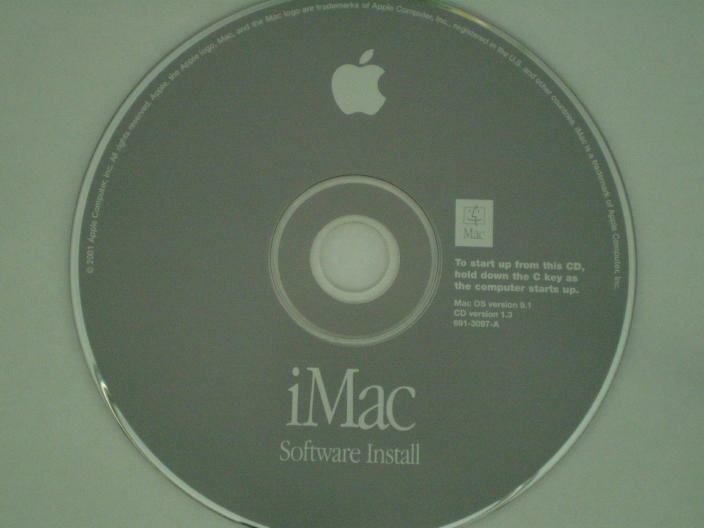 Apple Macintosh iMac (2000) Software Media Pack 600-9210 – 10 CD’s