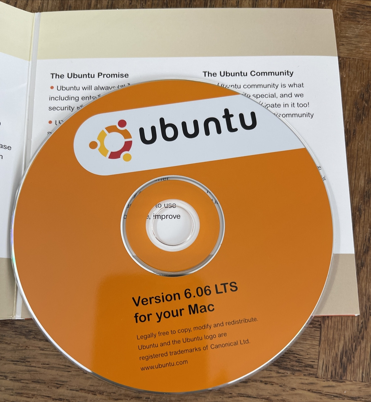 Ubuntu Linux Version 6.06 LTS Software