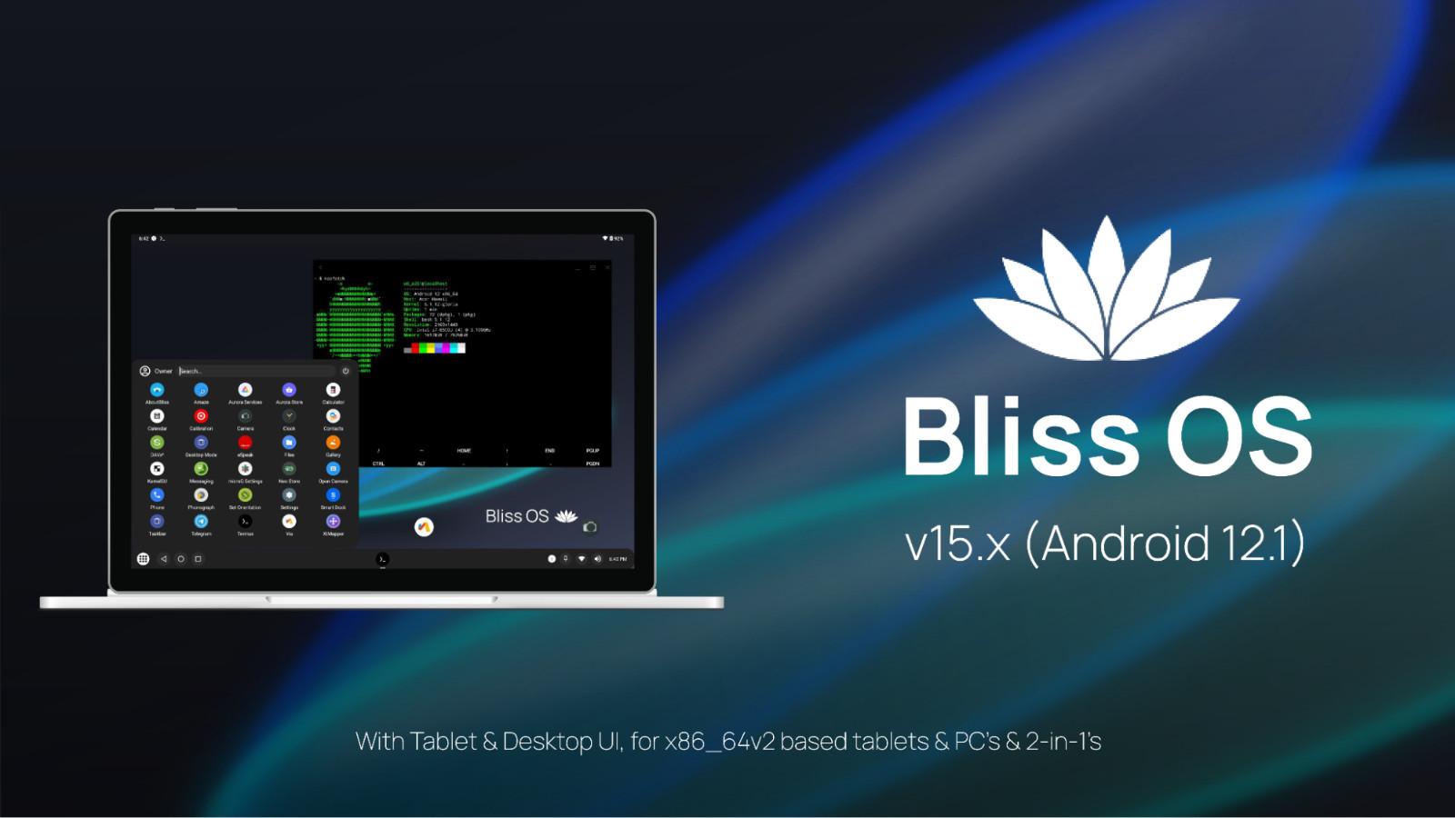 Bliss OS (Android OS x64) Live USB + Installer – Android on PC – At it’s best!