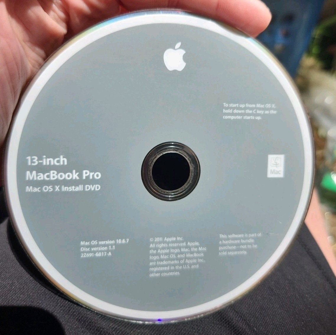 Apple MacBook Pro 13-inch OS X 10.6.3 Install & Applications DVDs /2010