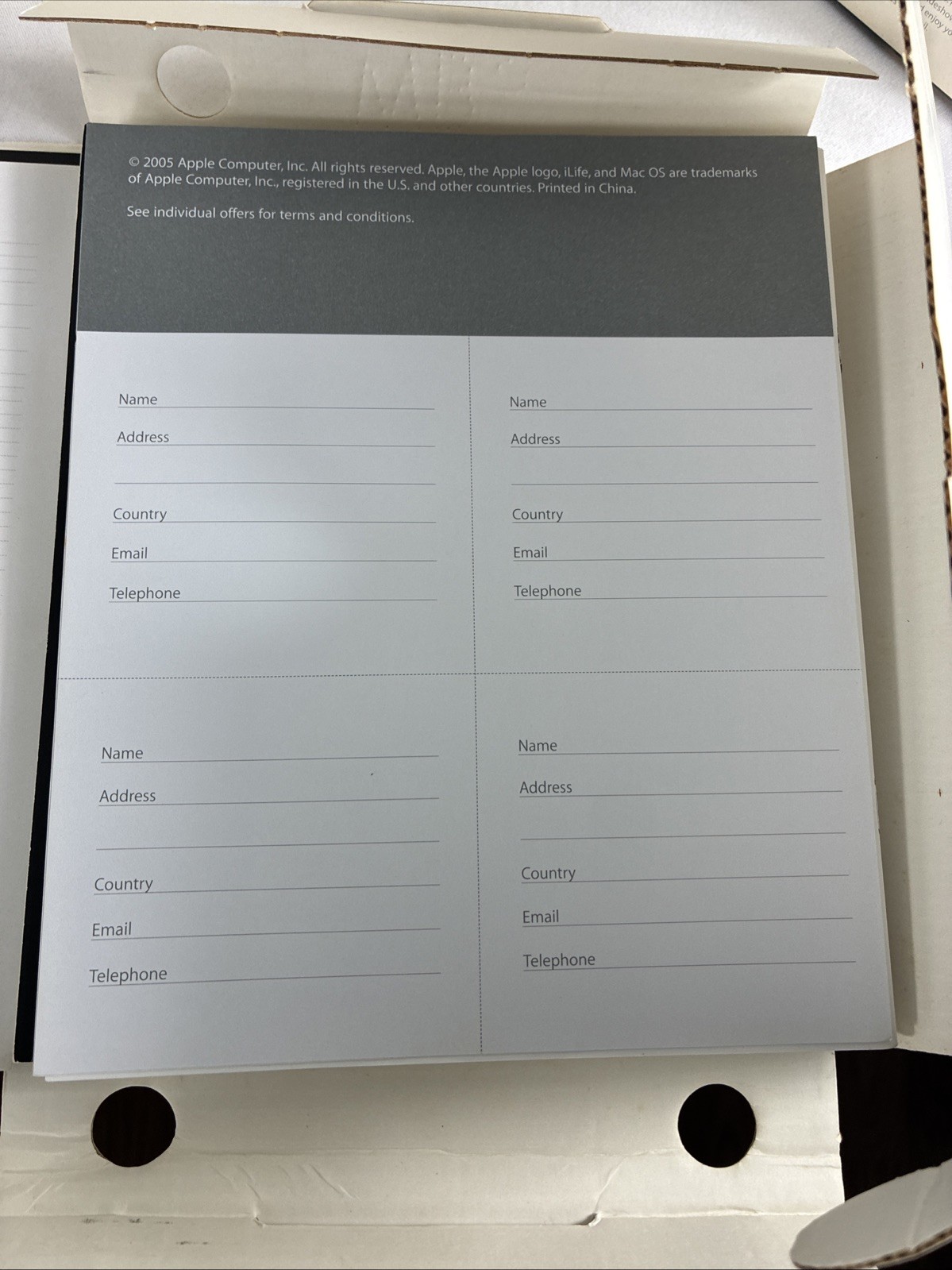 Boxed Apple Mac OS X 10.4 Tiger (M9639Z/A)