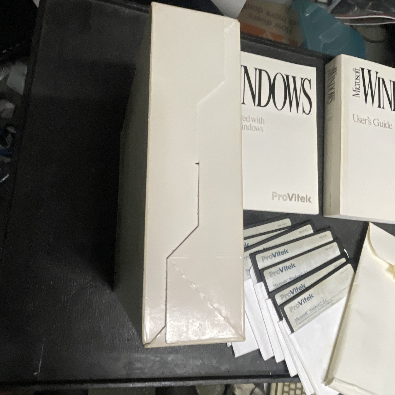 Microsoft Windows 3.1 Operating System 5.25″ Floppy Diskettes Big Box ProVitek