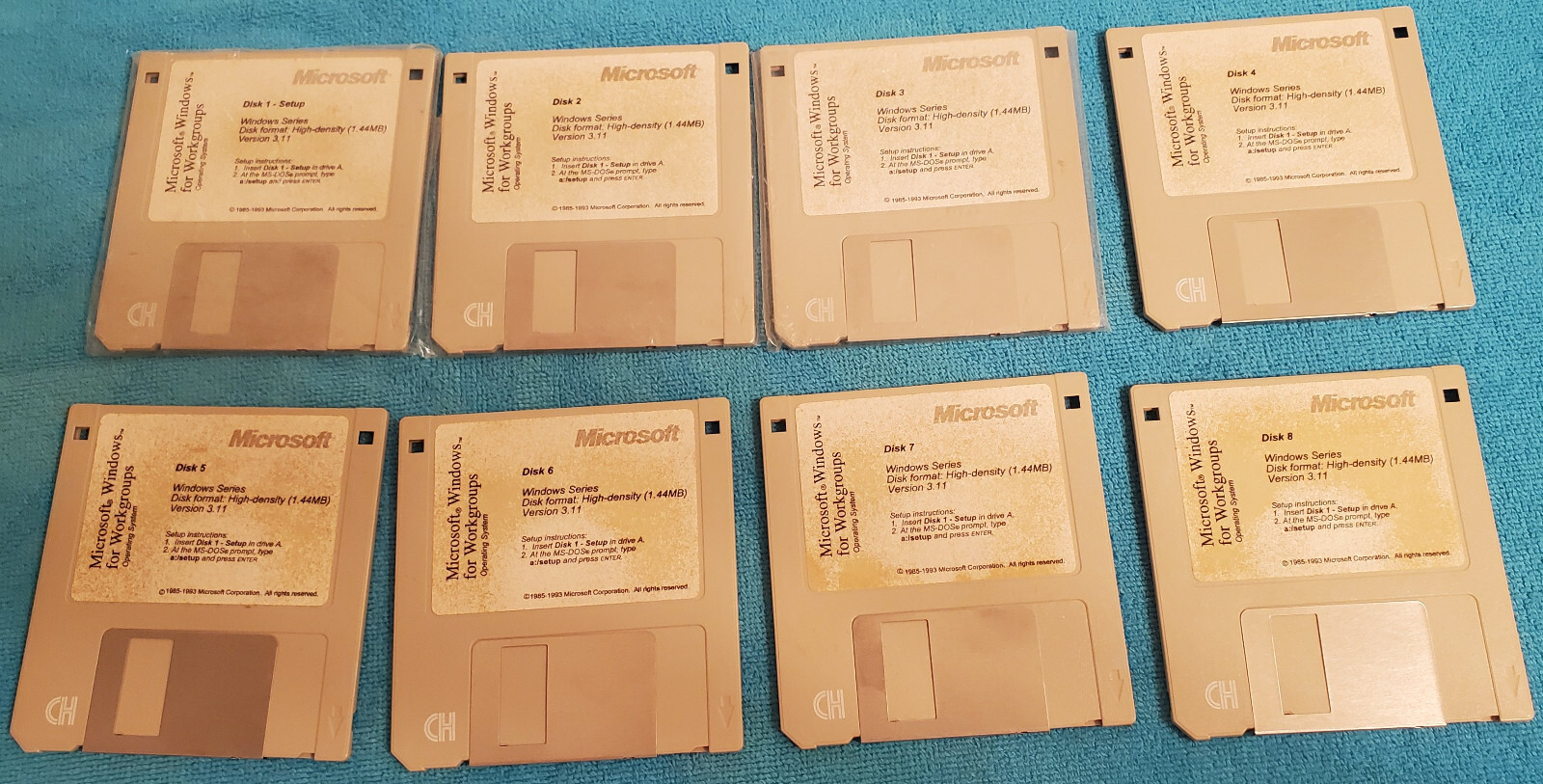 Windows 3.1 Graphical Environment + Windows 3.11 For Workgroups – 3.5 + ZIP Disk
