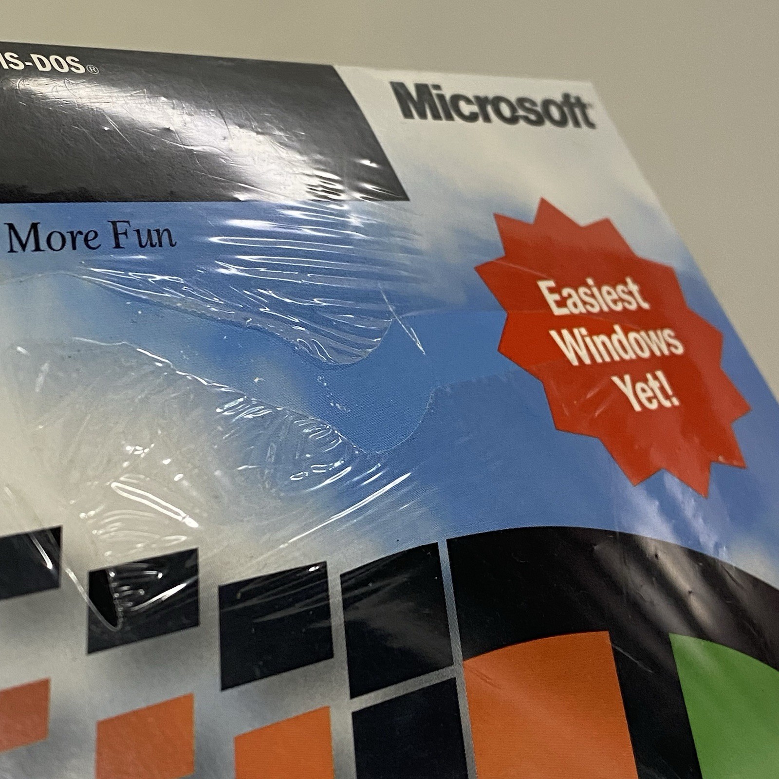 Microsoft Windows 95 Upgrade 3.5 Floppy SEALED Promo Sample Vintage 1995 Sealed