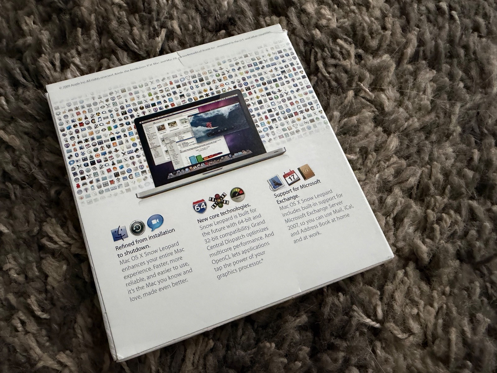 Apple Mac OS x Snow Leopard Operating System version 10.6.3