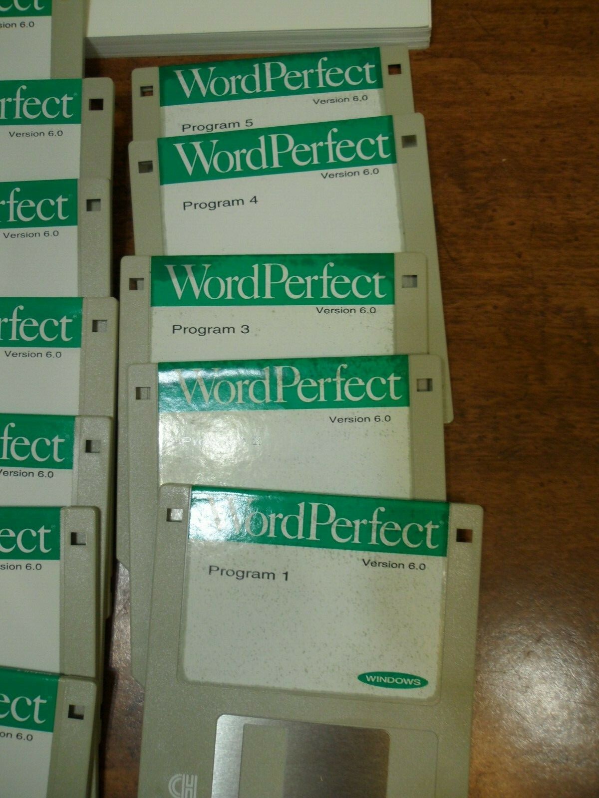 Vintage WordPerfect Version 6.0 Windows System Competitive Trade-up