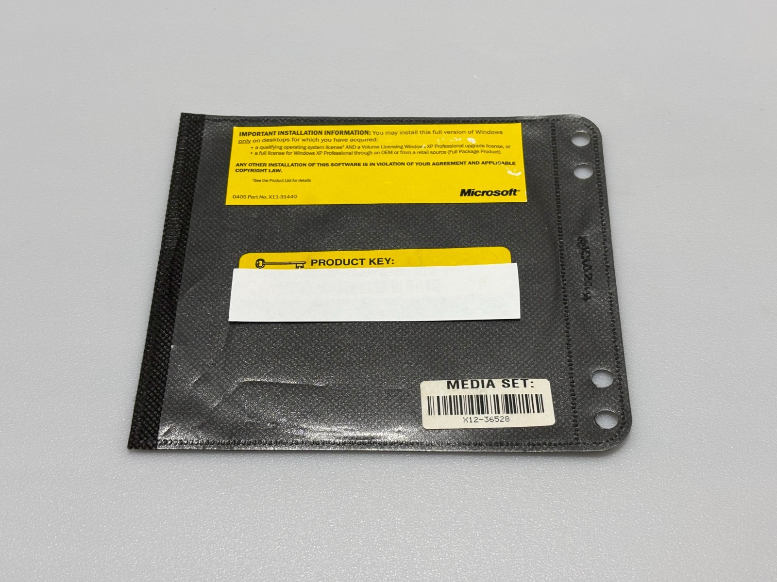 Microsoft Windows XP Professional x64 Student Media CD Service Pack 2
