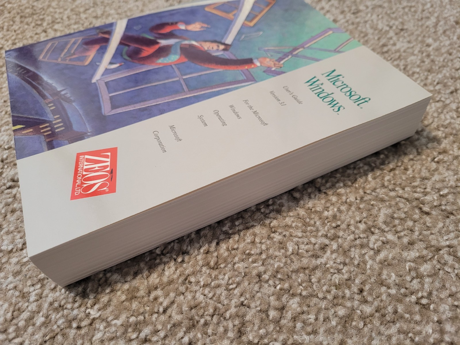 Microsoft Windows 3.1 – Rare ZEOS Version – box, all manuals, all discs