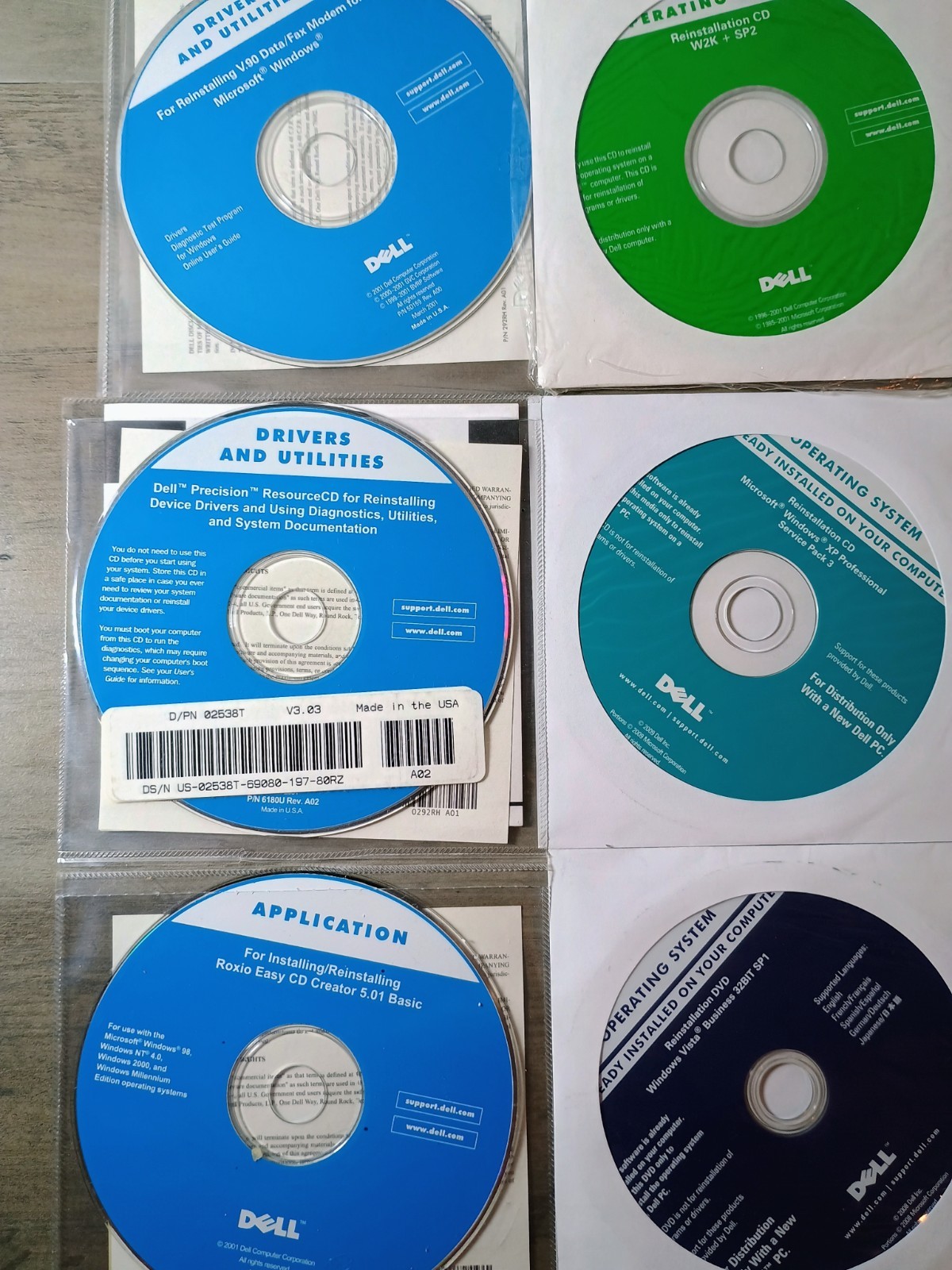 LOT OF 13-Vintage/Sound Blaster/Windows Install/Utilities Discs & More-FREE SHIP