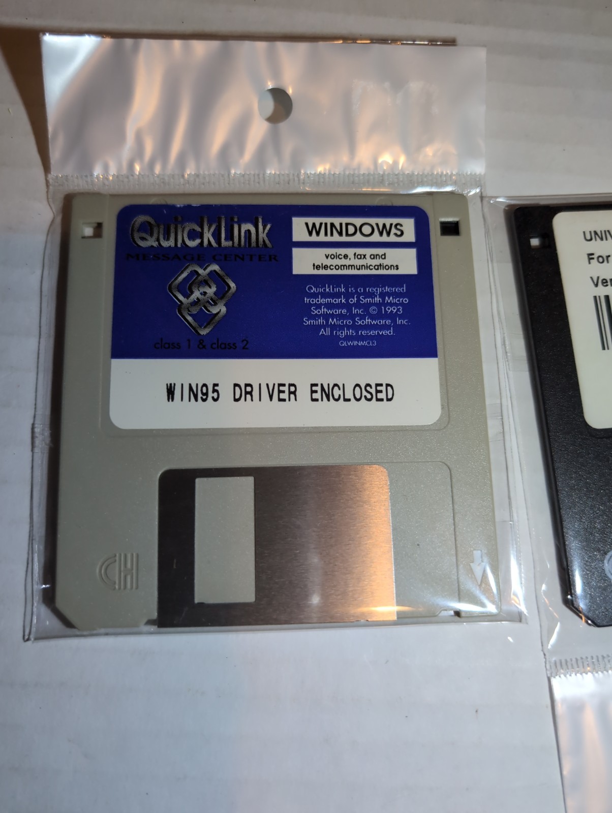 Windows 95 Boot Disk And Driver Quicklink Class A And B 3.5″ Diskettes Lot