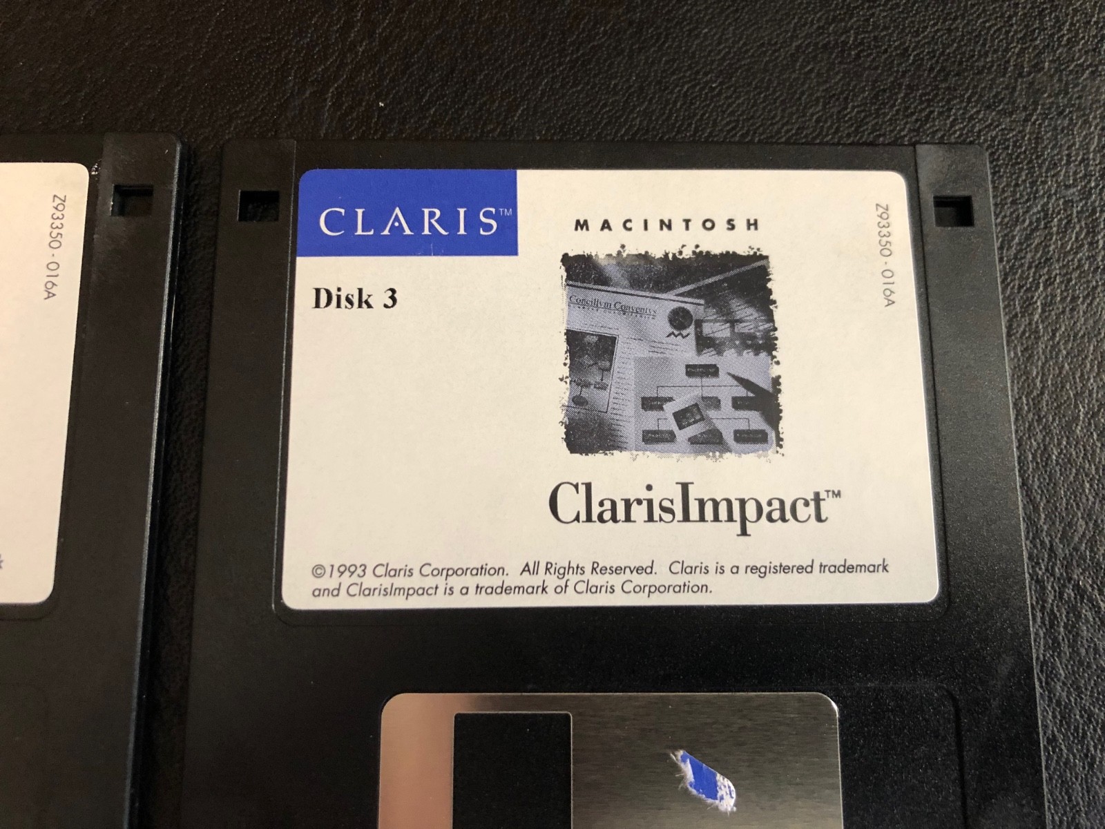 Claris Impact 6 Disk Set 3.5″ Floppy Diskette / Macintosh Computer Software
