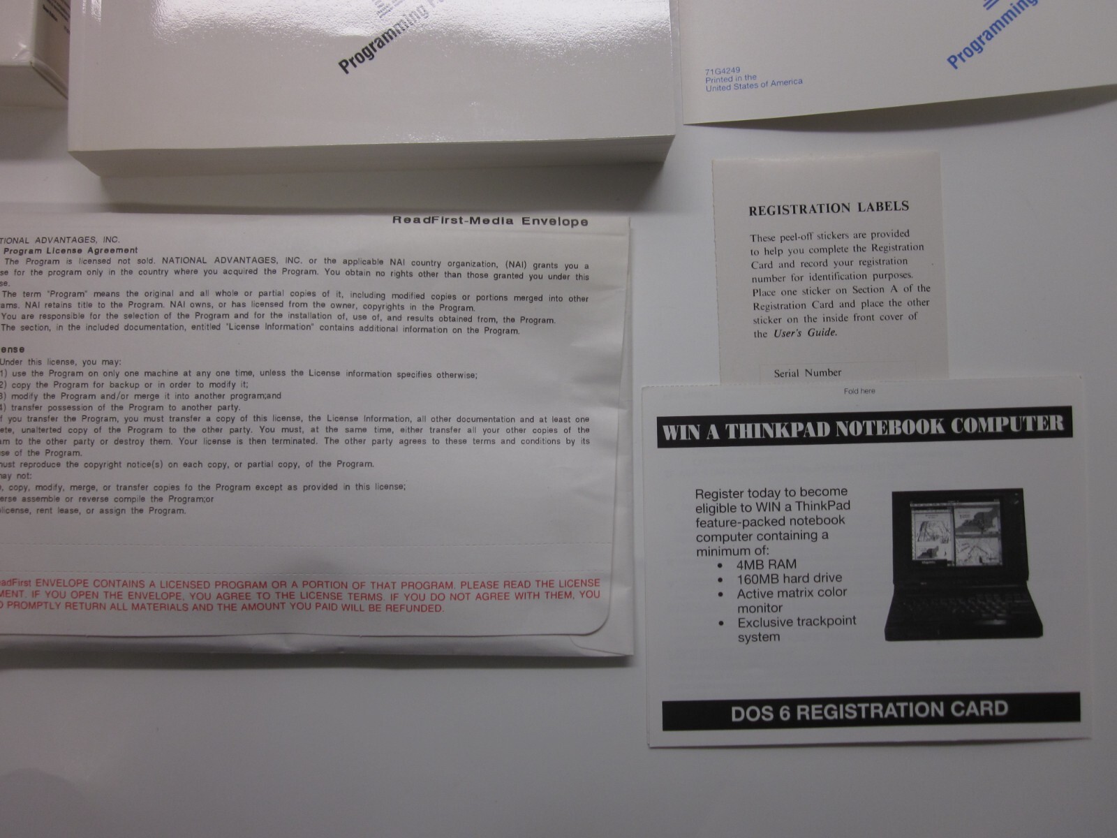 PC DOS OEM Version 6.1 3.5″ Floppy Disks