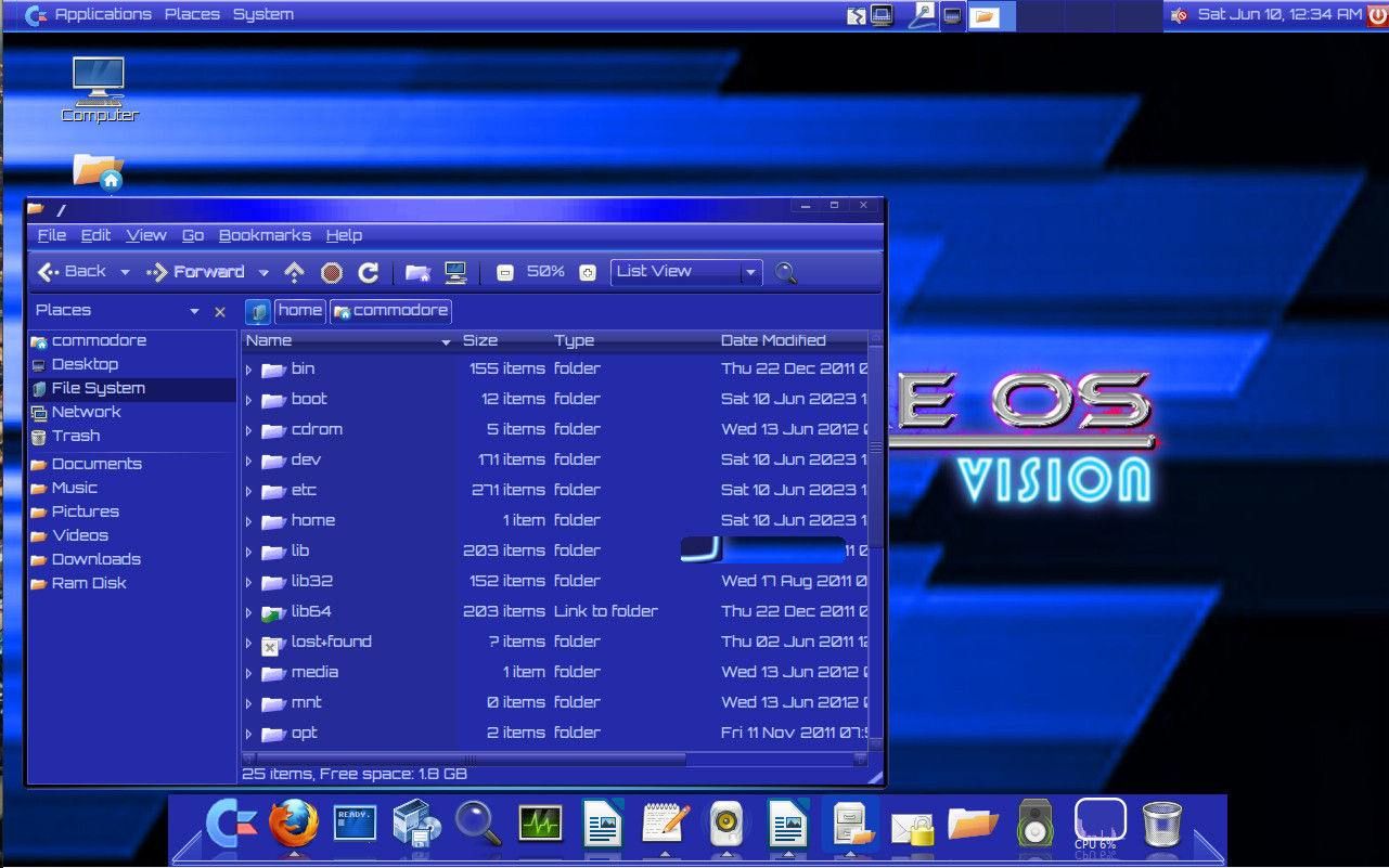 Commodore OS Vision 64 Beta9 Live Installer 2 DVD Set June 2023 USA SELLER