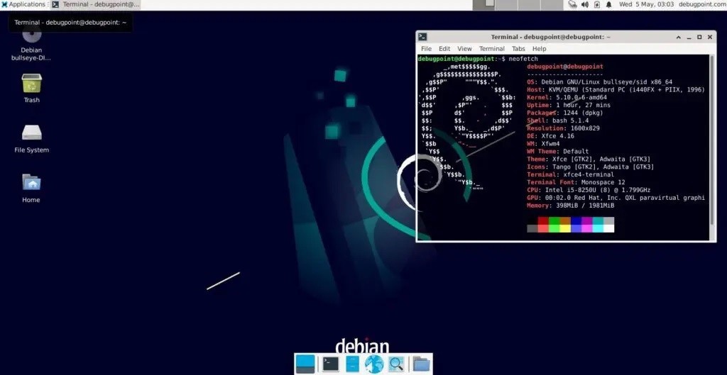 Debian 13 Bootable Live USB Installer UEFI/Legacy PC – SERVER – INTEL MAC
