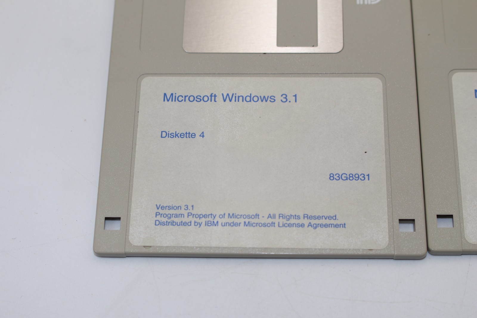 Microsoft Windows 3.1 OS – 3.5″ Floppy Boot Disks – (disk 1-7)