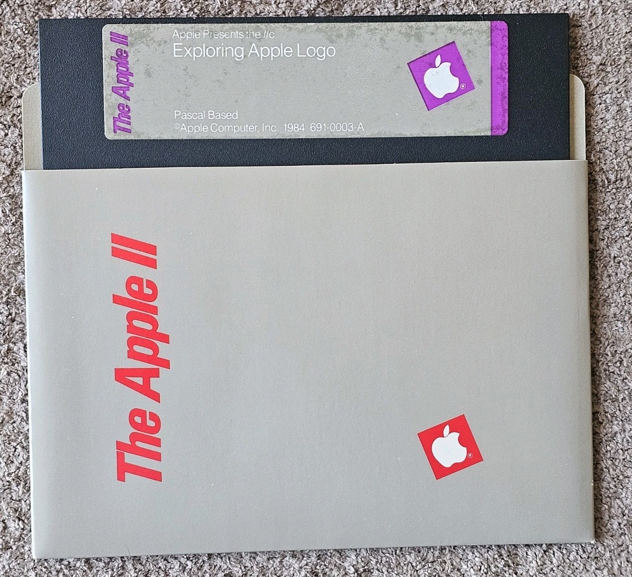 Apple IIc System Utilitites MousePaint &More ~ Set of 6 1984 Floppy 5.25″ Disks