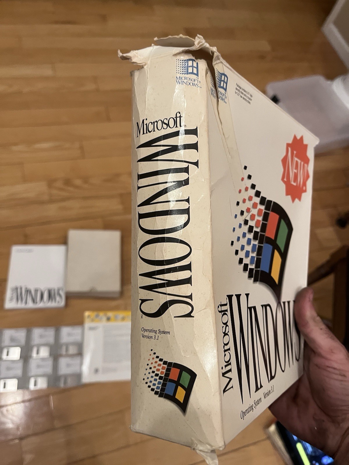 Microsoft Windows 3.1 Operating System Vintage PC Software Complete 6 Disk Set